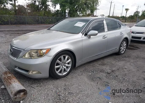 2007 Lexus Ls 460 L from USA, damaged, VIN JTHGL46F575014156